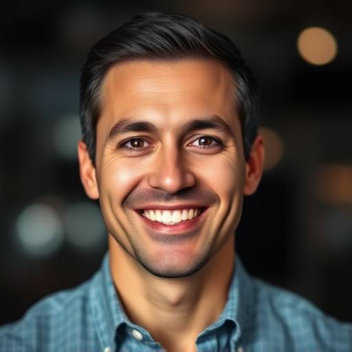 Professional headshot of David Rodriguez, the Production Coordinator at Scenic Vista Films. He is smiling and looking directly at the camera.
